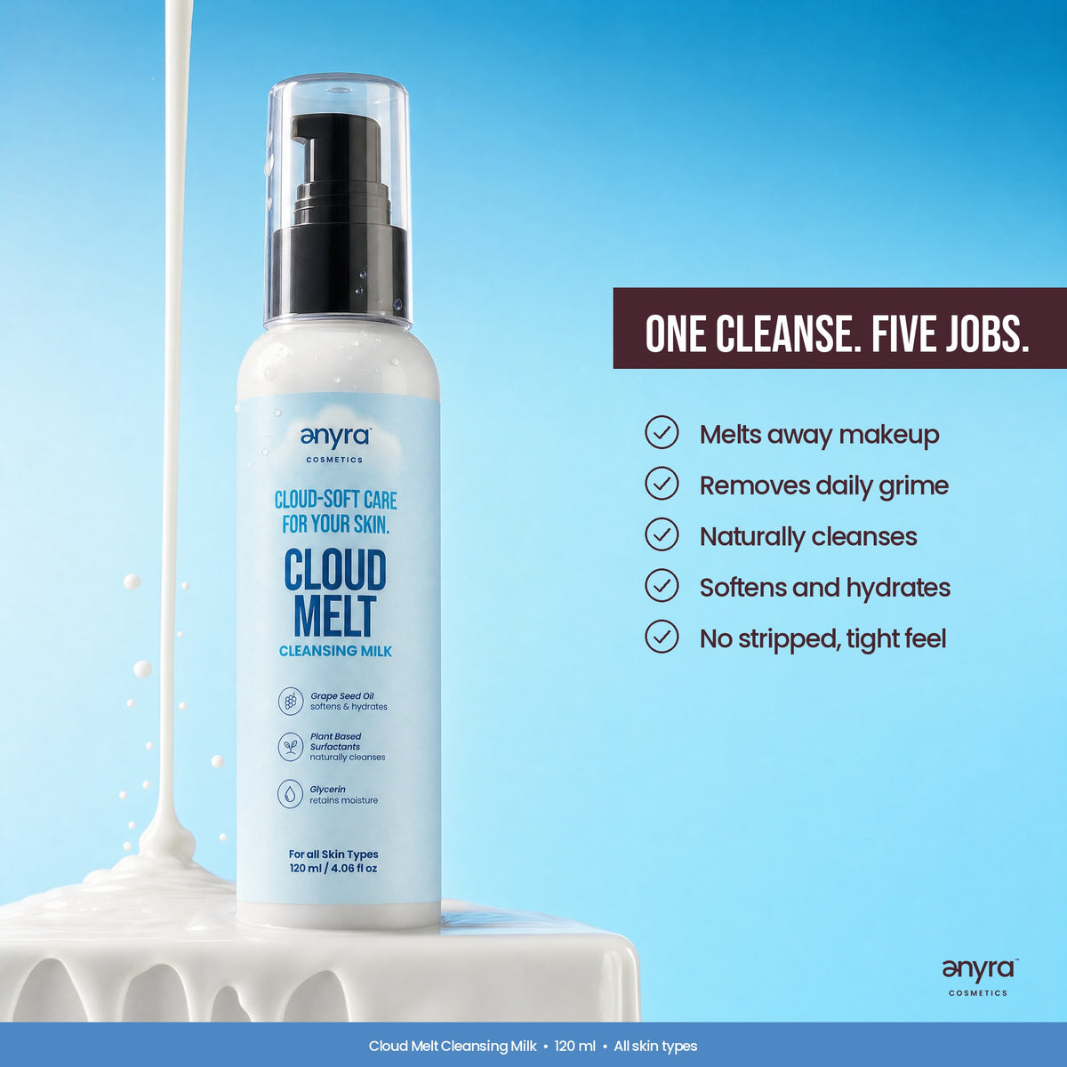 Cloud Melt Cleansing Milk, image 4