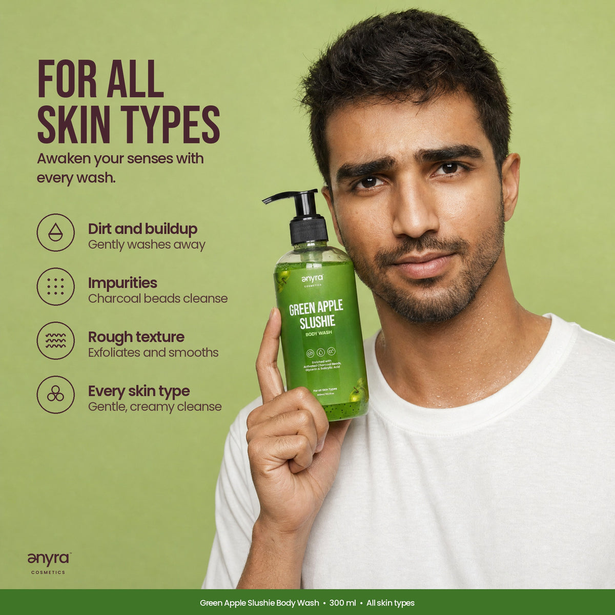 Green Apple Slushie Body Wash, image 5