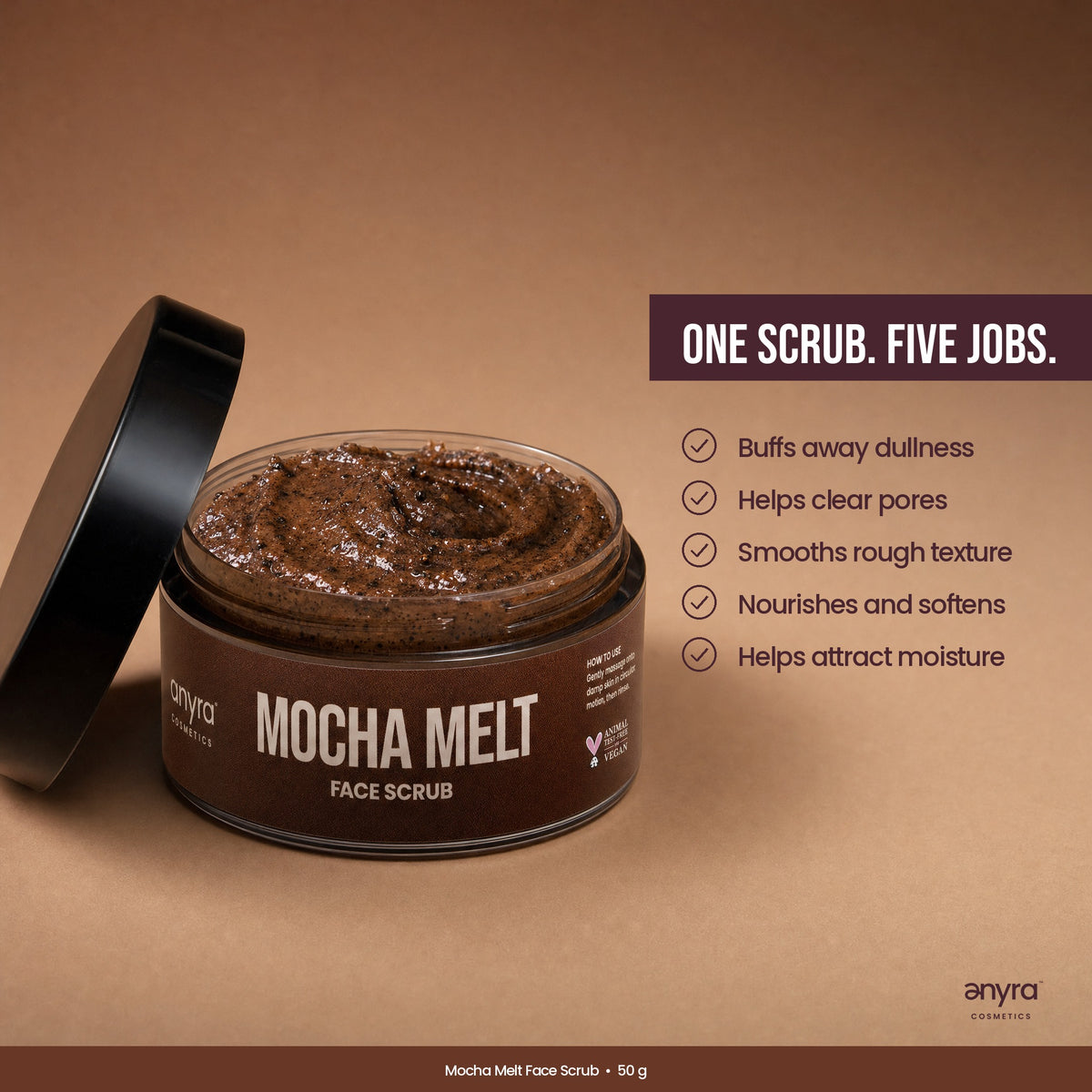 Mocha Melt Face Scrub, image 4