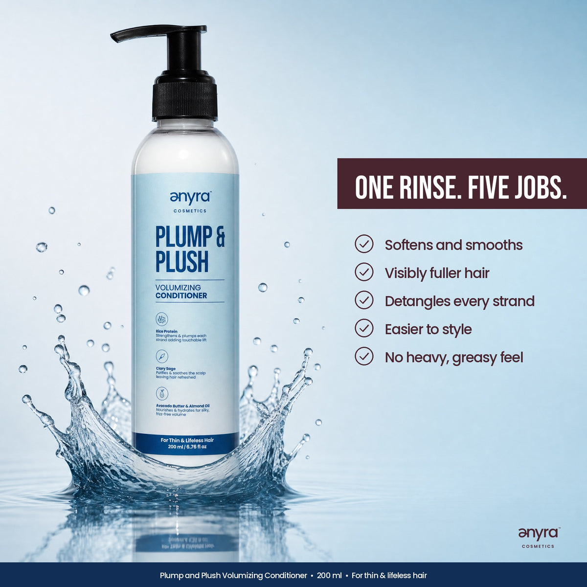 Plump and Plush Volumizing Conditioner, image 4