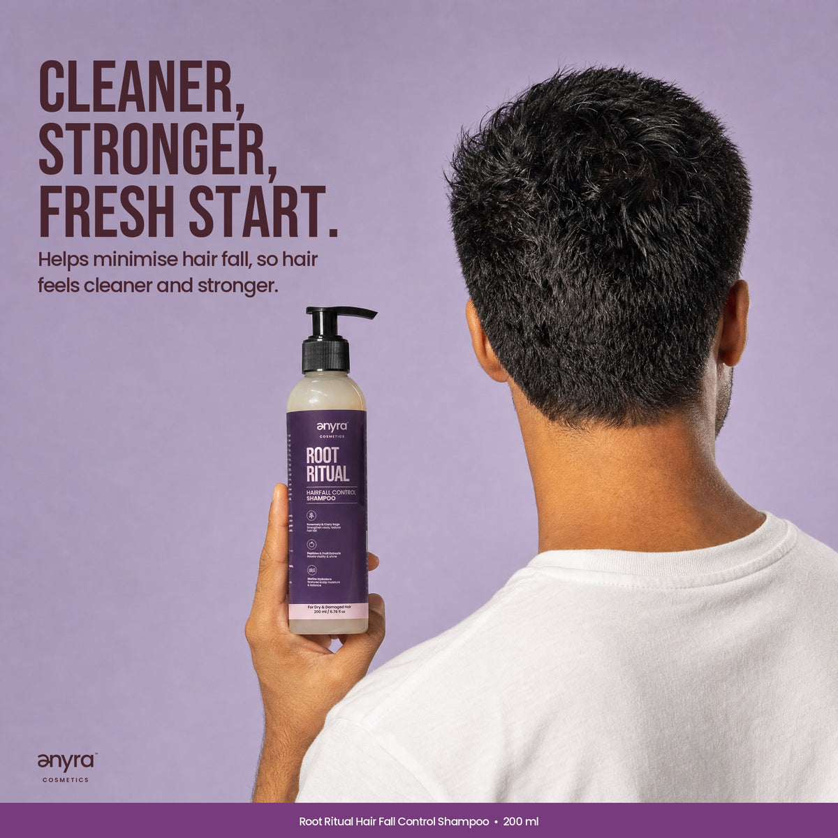 Root Ritual Hair Fall Control Shampoo, image 3