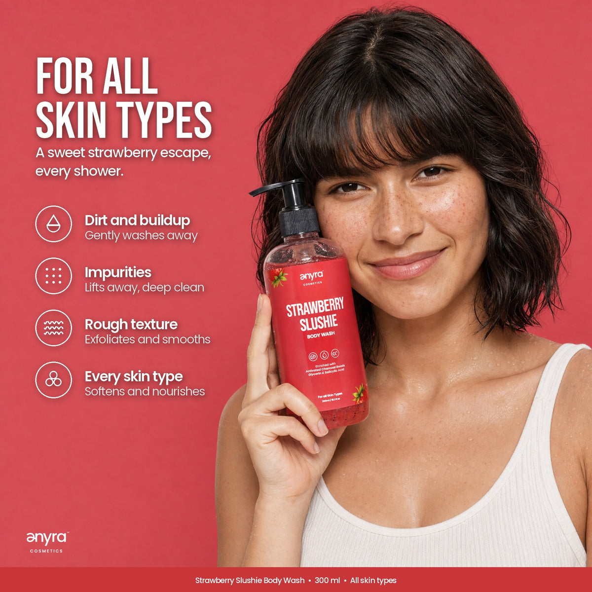 Strawberry Slushie Body Wash, image 5