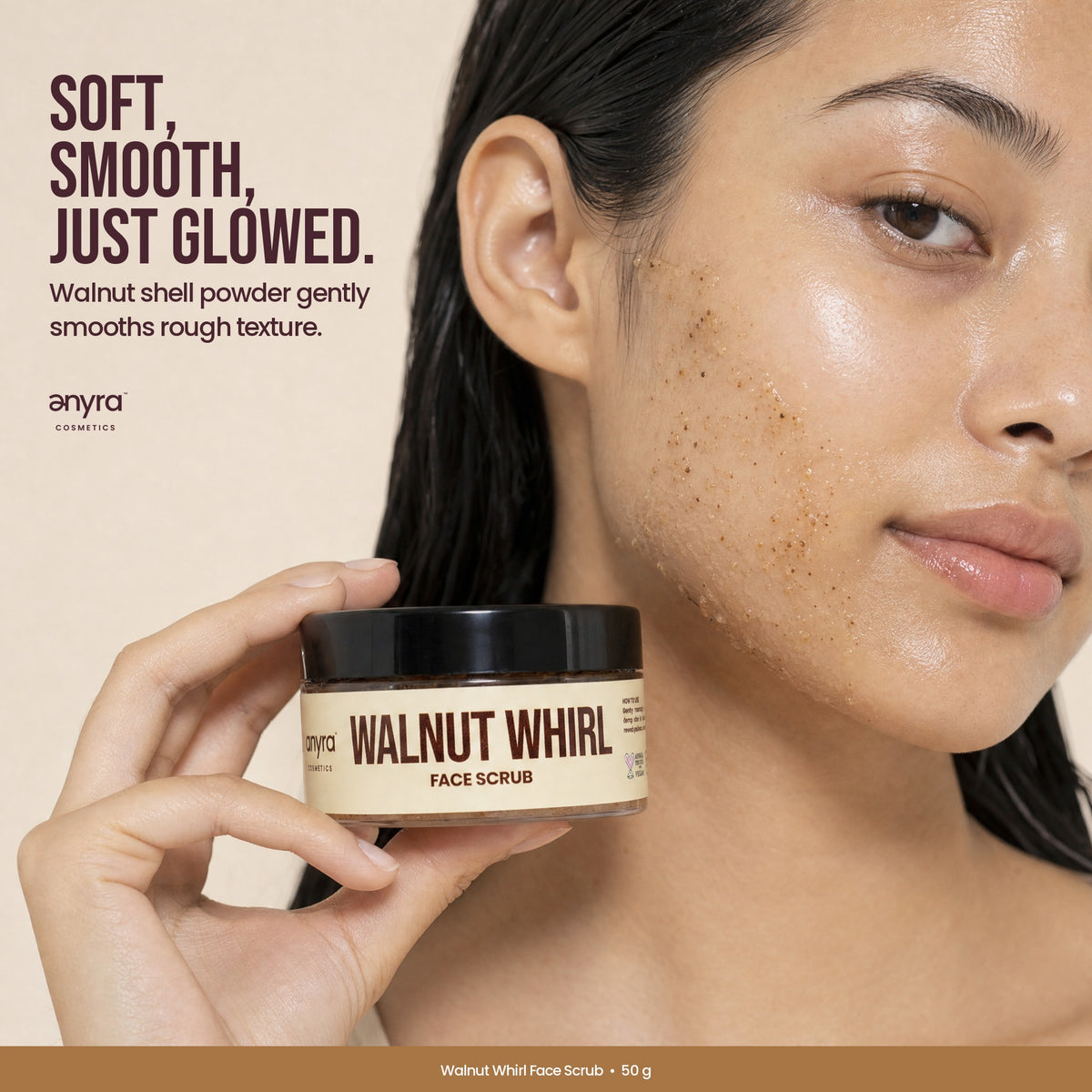 Walnut Whirl Face Scrub, image 3