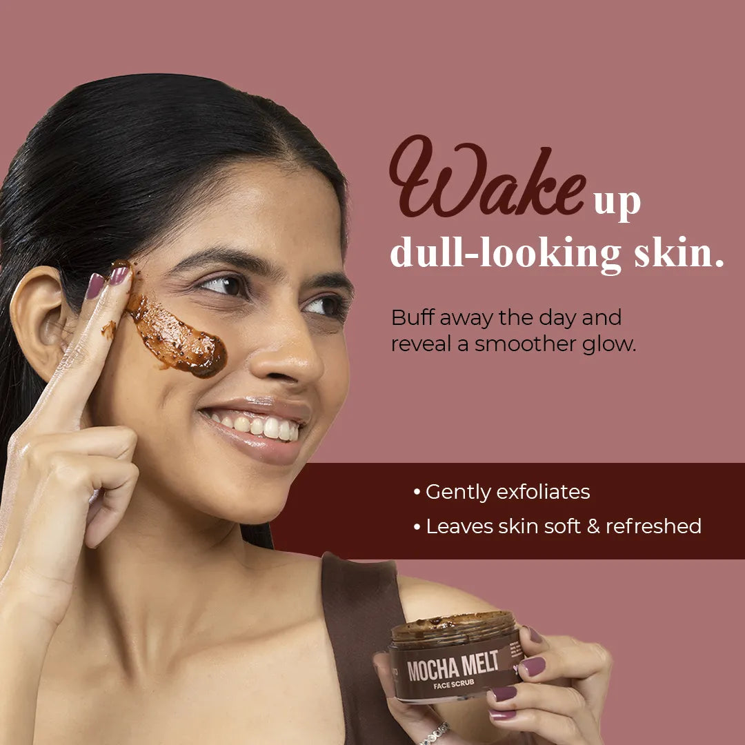 Mocha Melt Face Scrub