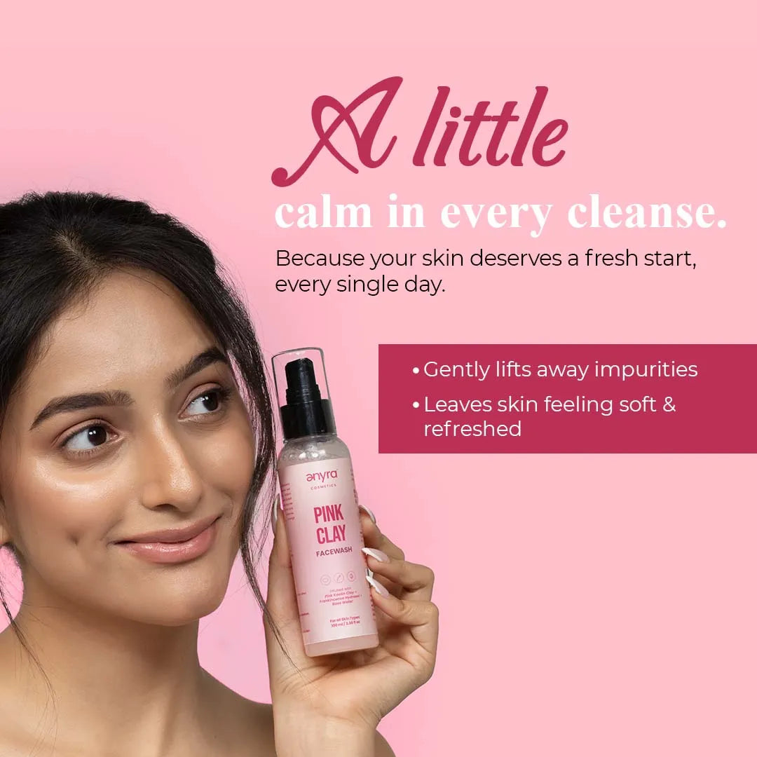 Pink Clay Face Wash