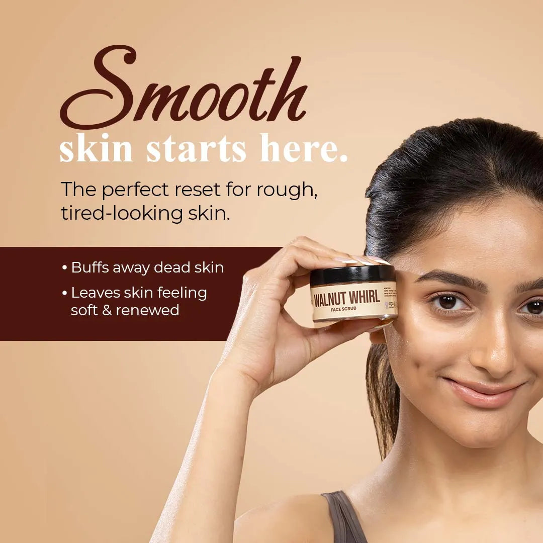 Walnut Whirl Face Scrub